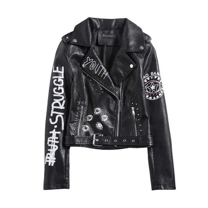 سترة جلدية نسائية عالية الجودة ,High quality women's leather jacket