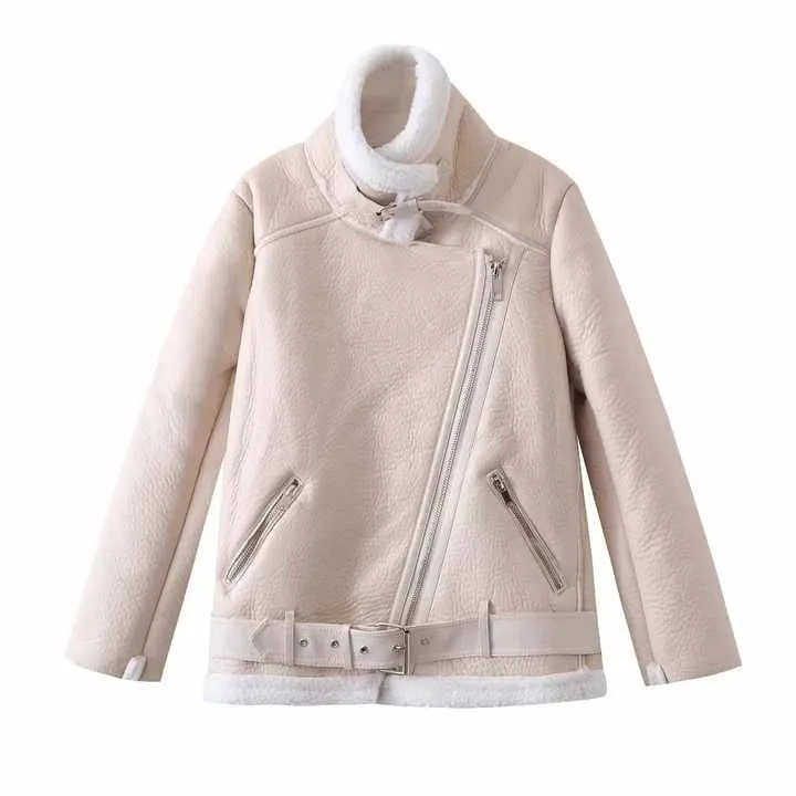 جاكيت جلدي نسائي ,Women's leather jacket