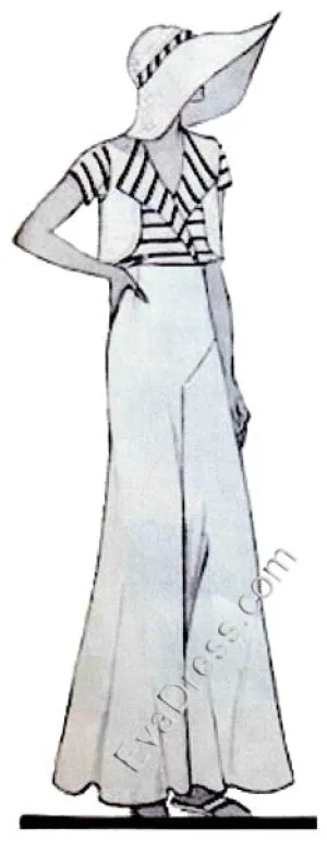1931 Pajama Ensemble Sp30-5643