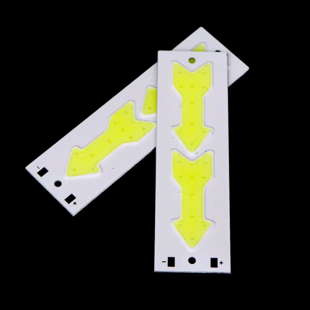 3.7v - 4V Single Arrow Shape COB led light [ Color - Cool White ]