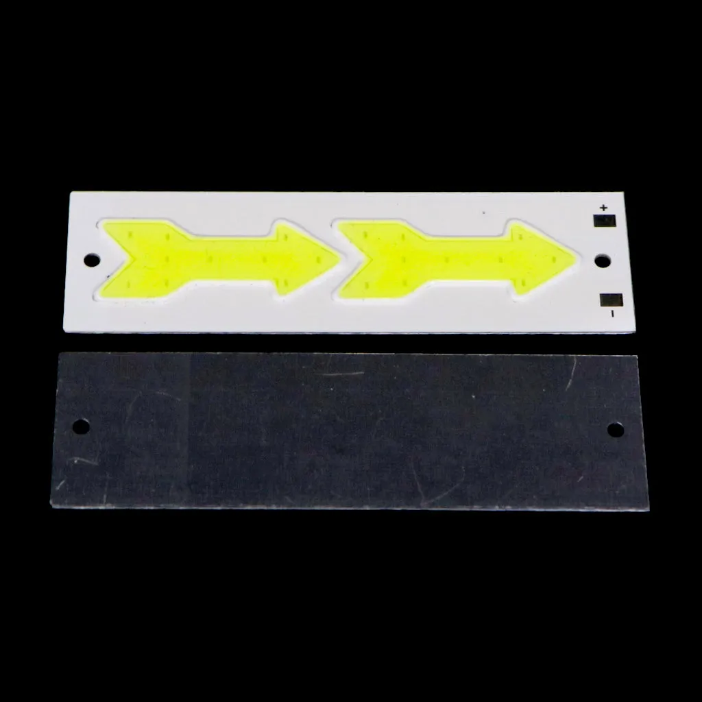 3.7v - 4V Single Arrow Shape COB led light [ Color - Cool White ]