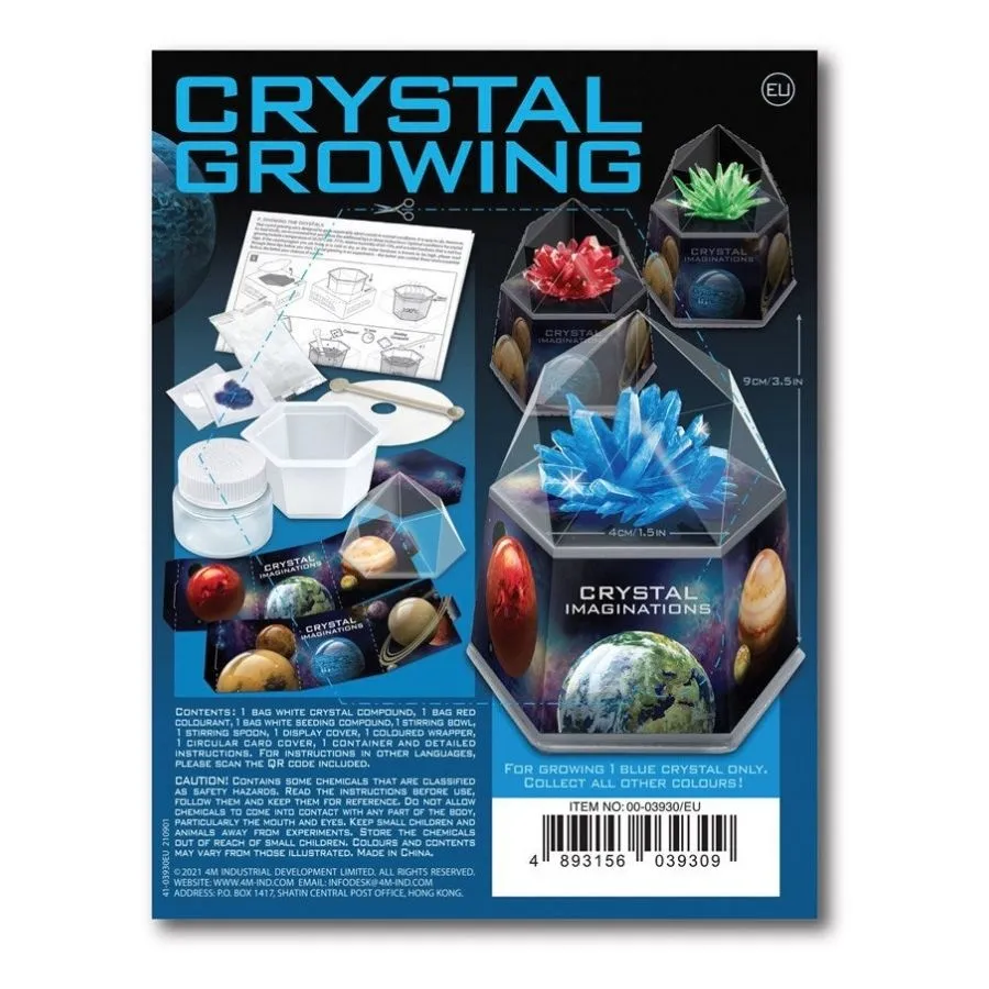 4M Toys - Crystal Growing Kit Space Gem Blue