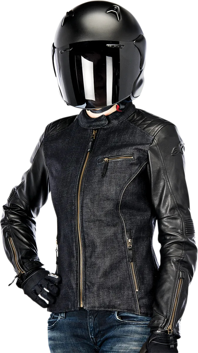 ALPINESTARS Stella Renee Leather Jacket - Black - US 2 / EU 38 3318013-10-38