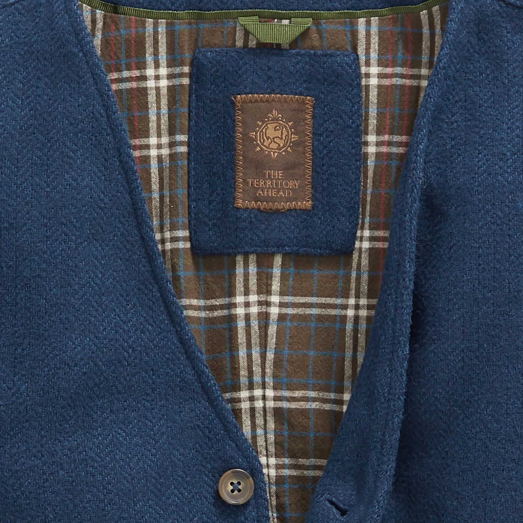 Back East Herringbone Vest - Tall