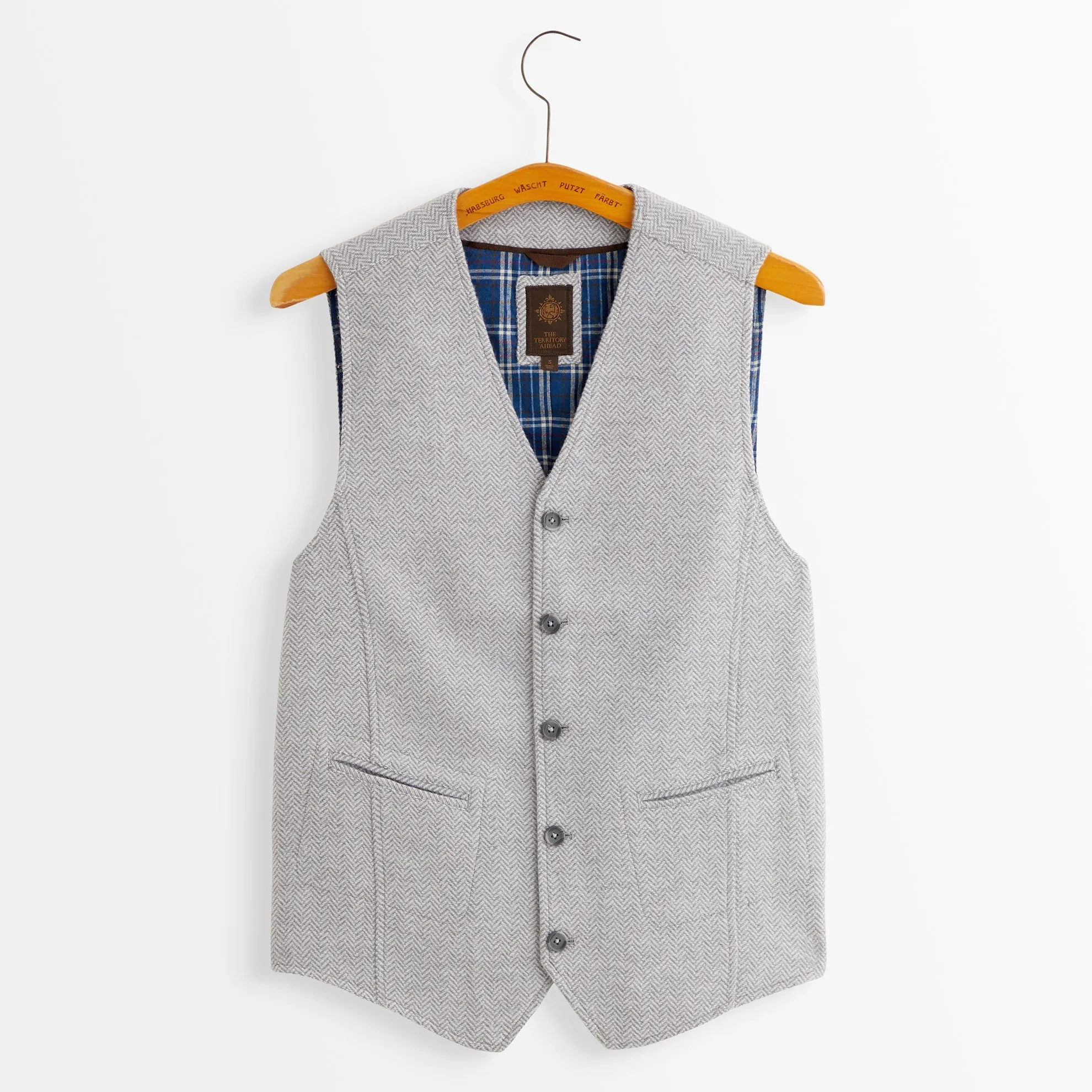 Back East Herringbone Vest
