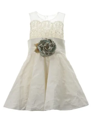 Baptism Dress for girl-ROZALIN ivory