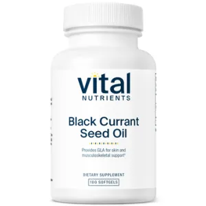 Black Currant Seed Oil 100 caps
