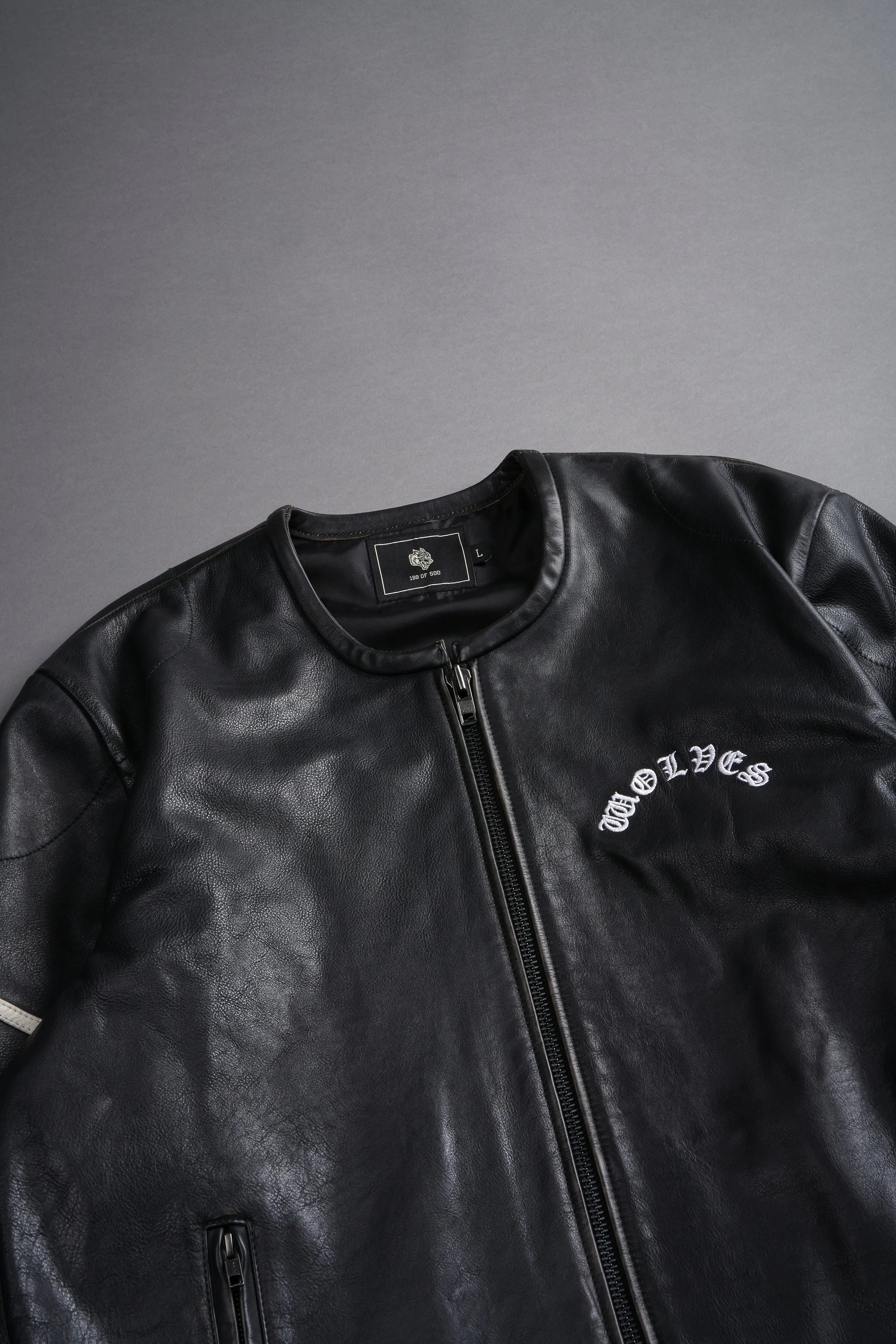 Chopper Jesse Biker Jacket in Black