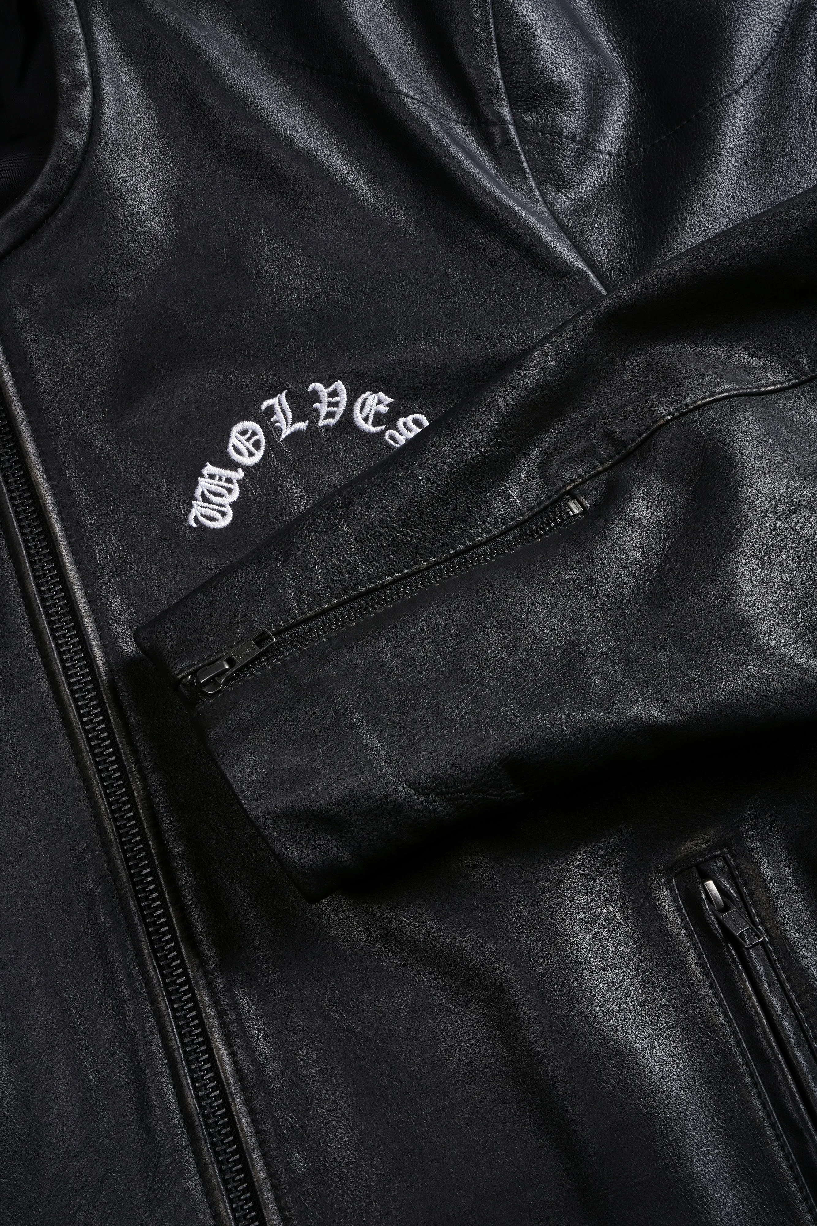 Chopper Jesse Biker Jacket in Black