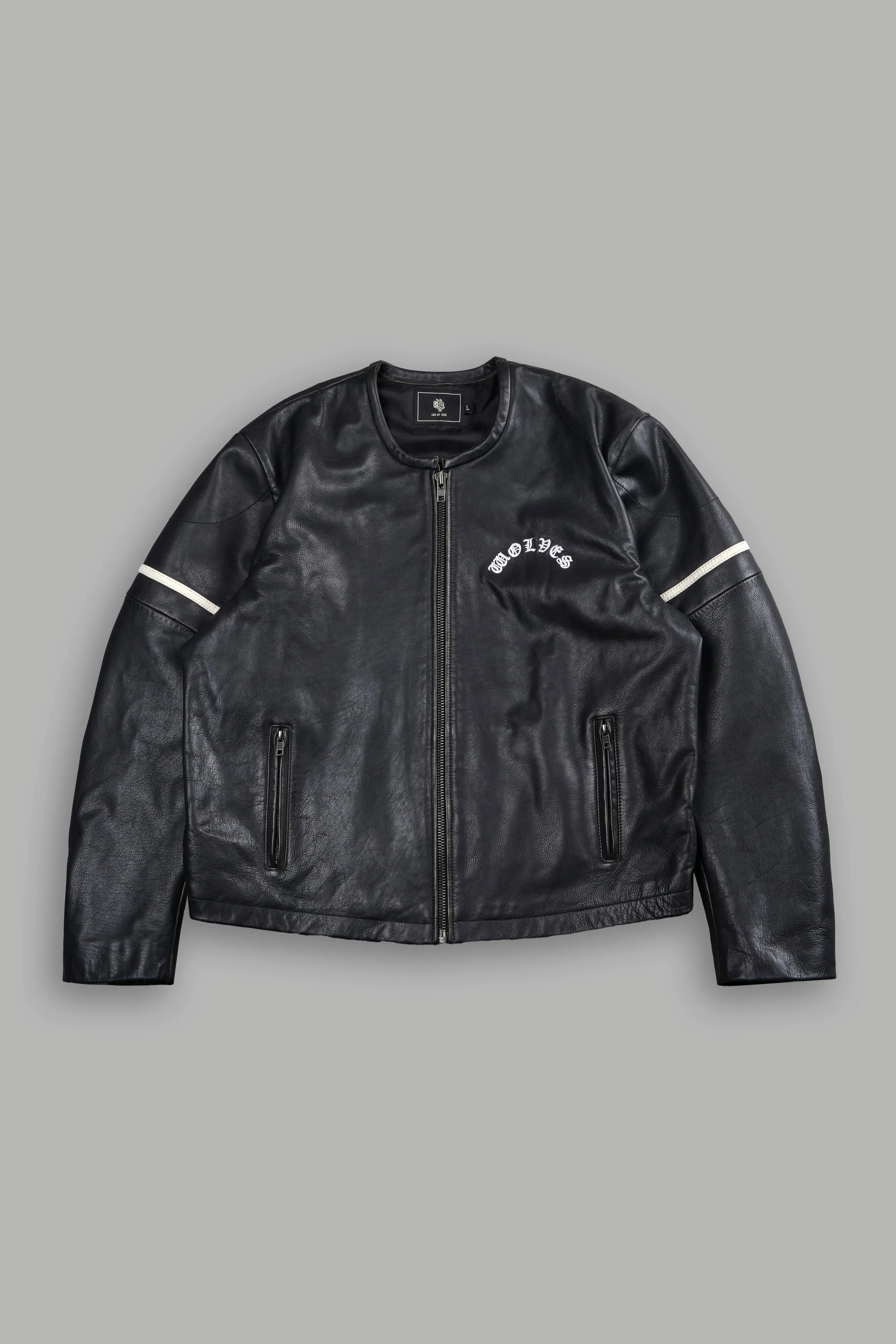 Chopper Jesse Biker Jacket in Black