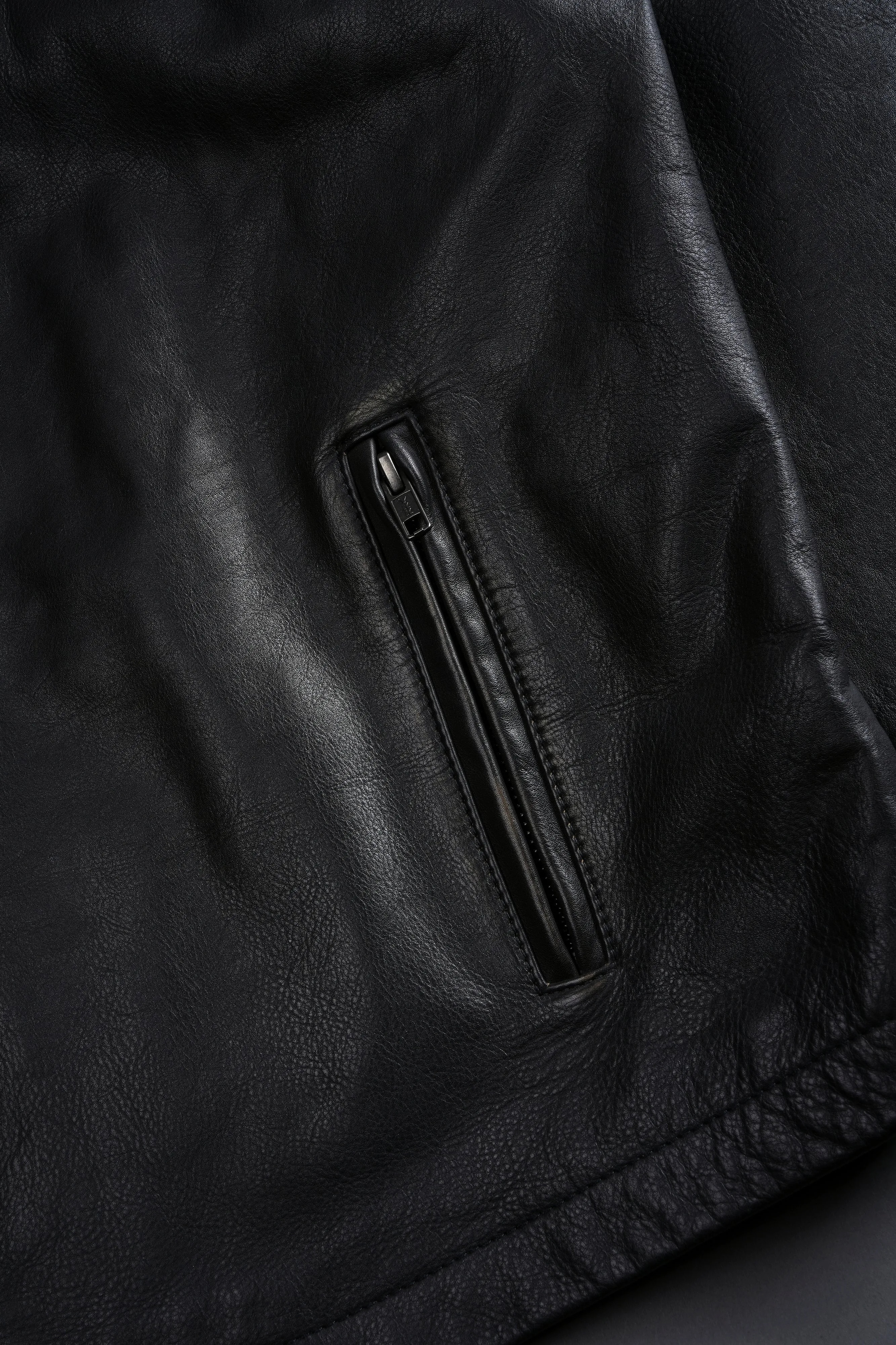 Chopper Jesse Biker Jacket in Black