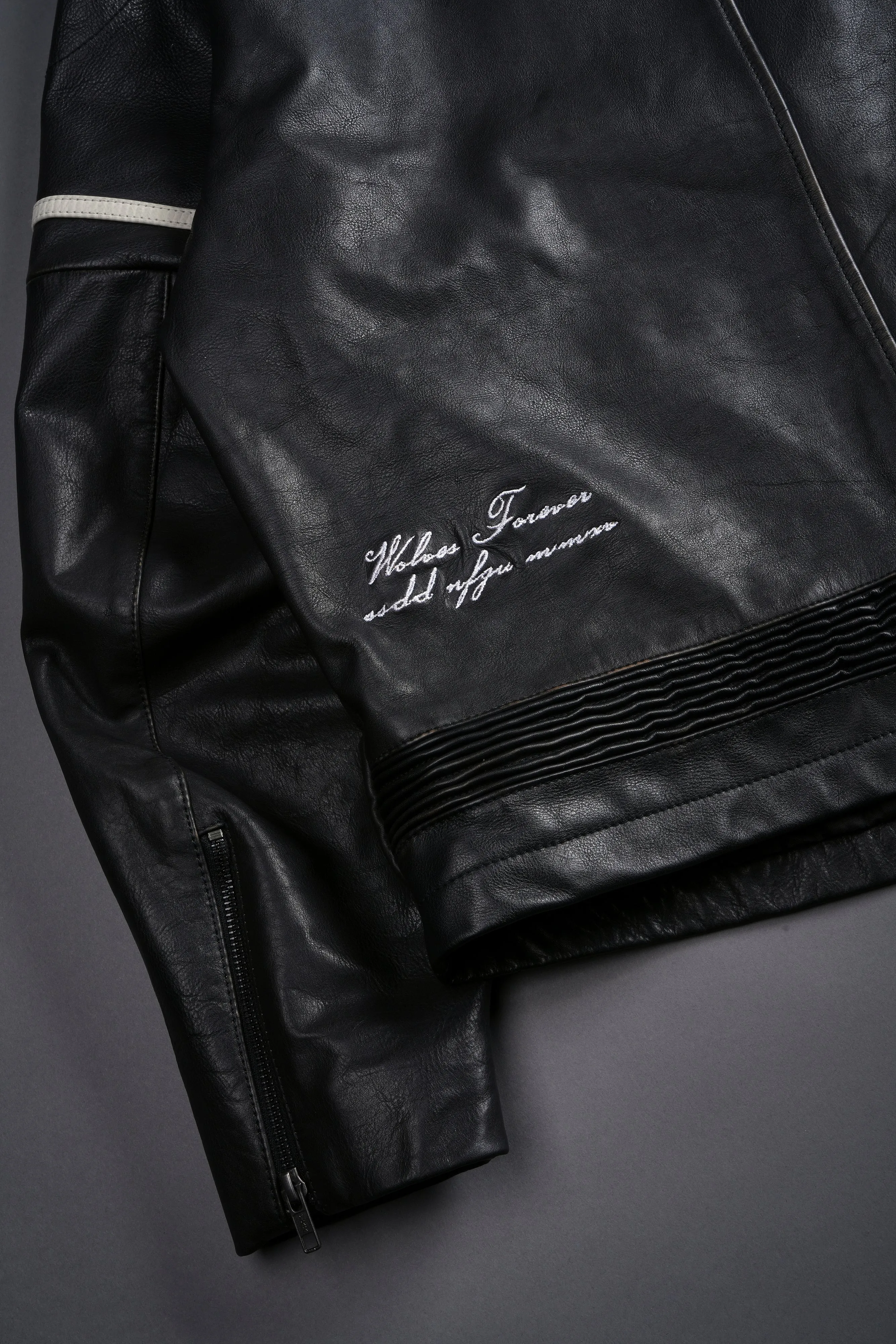Chopper Jesse Biker Jacket in Black