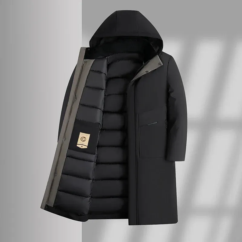 Contemporary Roma Down Trench Coat