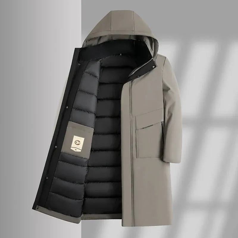 Contemporary Roma Down Trench Coat