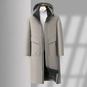 Contemporary Roma Down Trench Coat