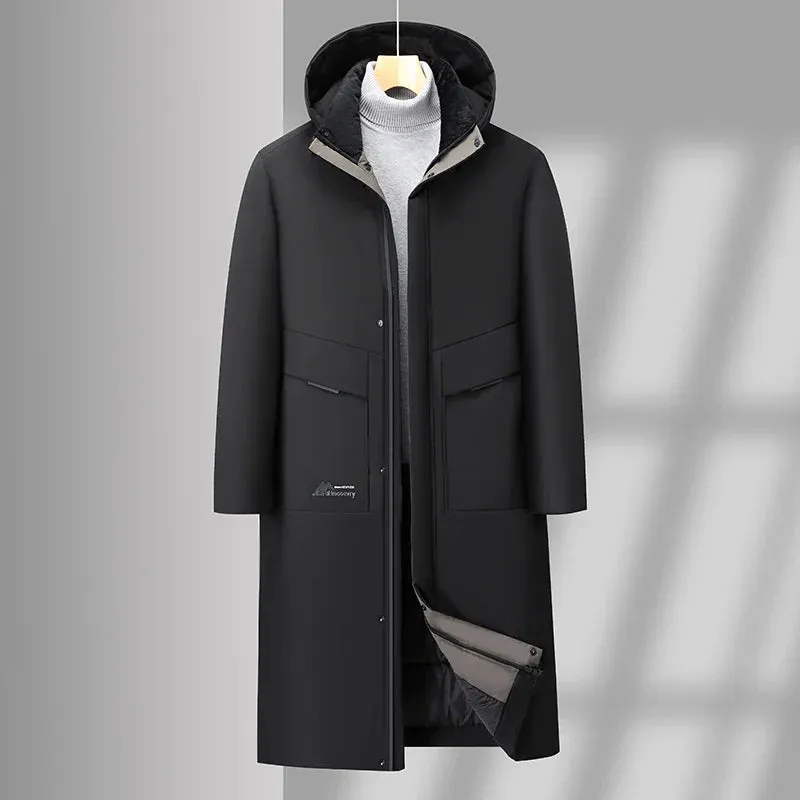 Contemporary Roma Down Trench Coat