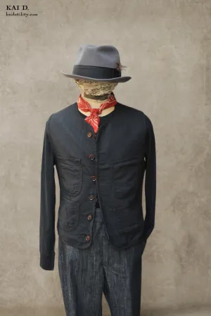 Cruiser Vest (shorter version) - Boiled Wool - L