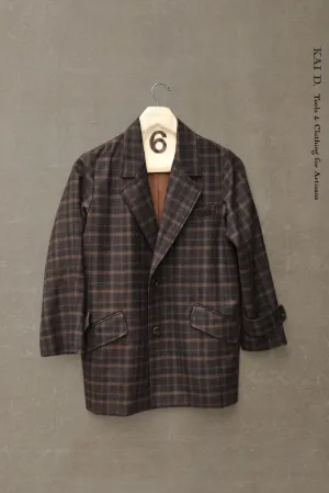 Diana Blazer - Wool Cashmere Plaid - XS, S, M