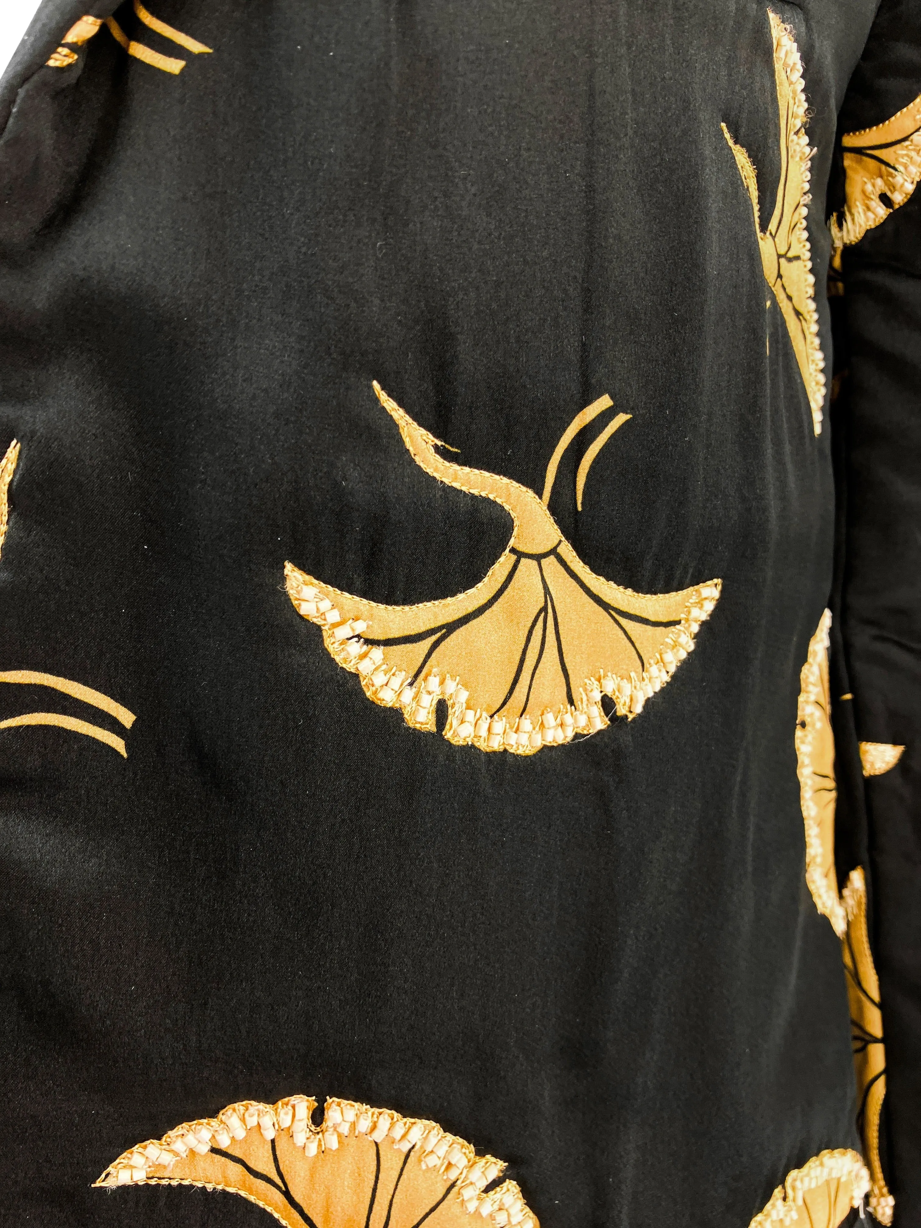 Dries Van Noten Embellished Bird Blazer in Black