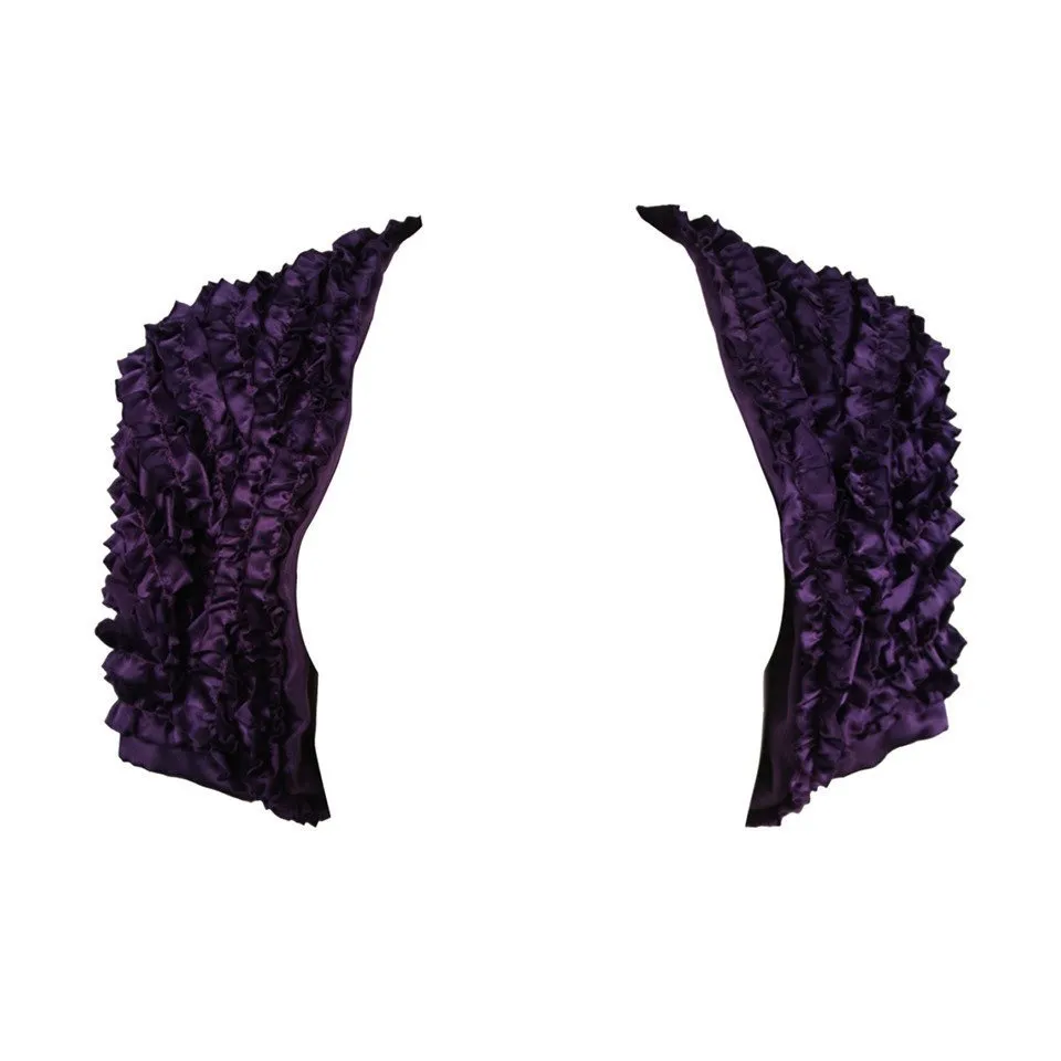 ELIZABETH MASON COUTURE Silk Ruffle Bolero