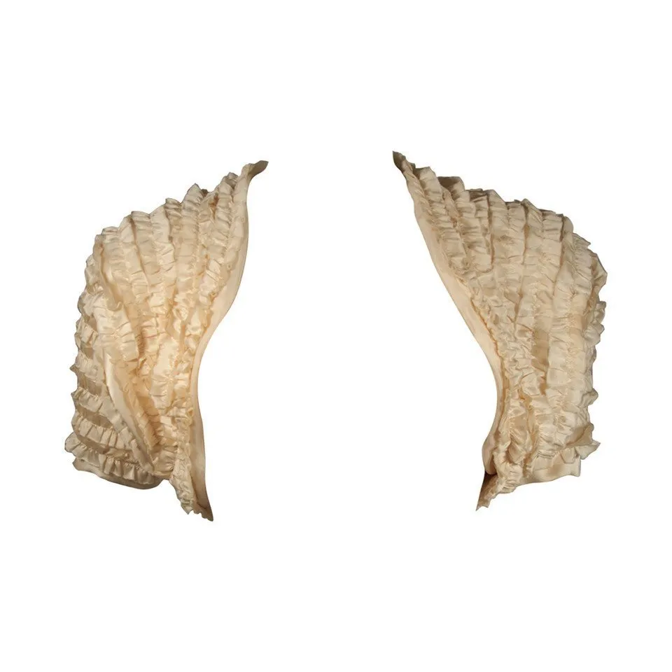 ELIZABETH MASON COUTURE Silk Ruffle Bolero