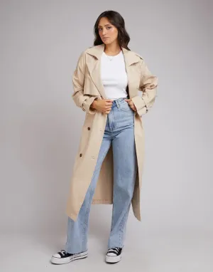 Eve Trench Coat Tan