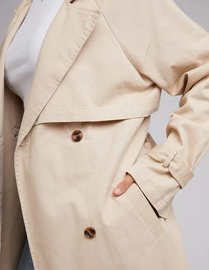 Eve Trench Coat Tan