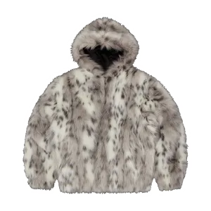 HOODED FUR JACKET [MULTI]