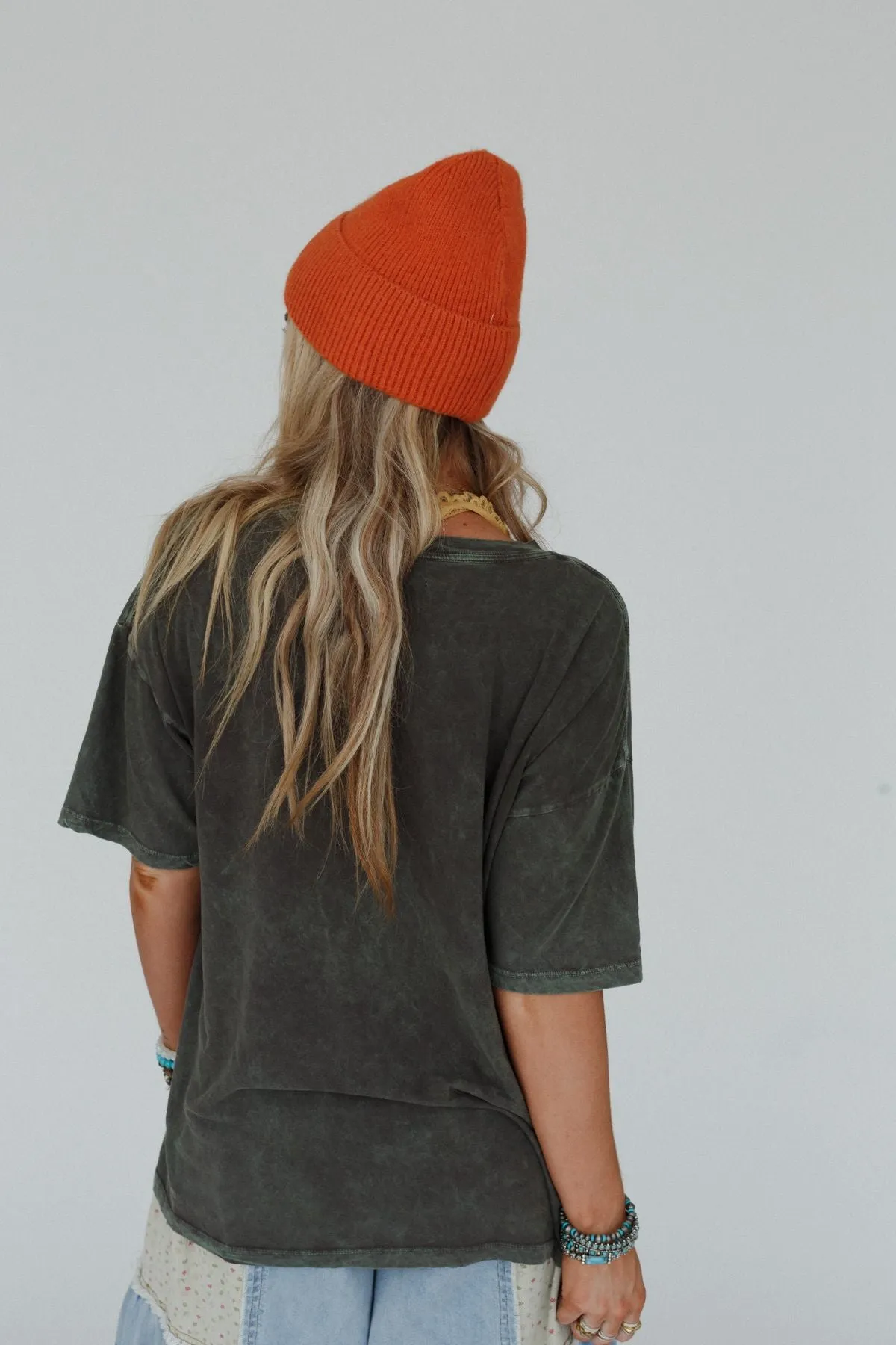 Inspired Tiger Graphic Tee - Iron