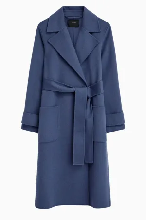 Joseph Arline Coat Cashmere Wool - Faded Blue