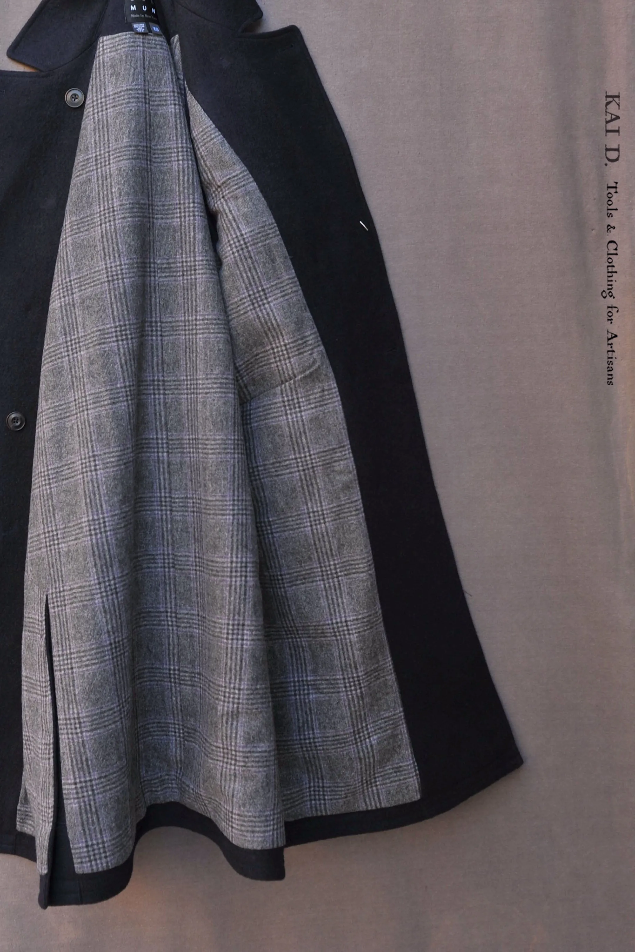 Keaton Trench Coat - Japanese Boucle Wool -  XS, S, M, L