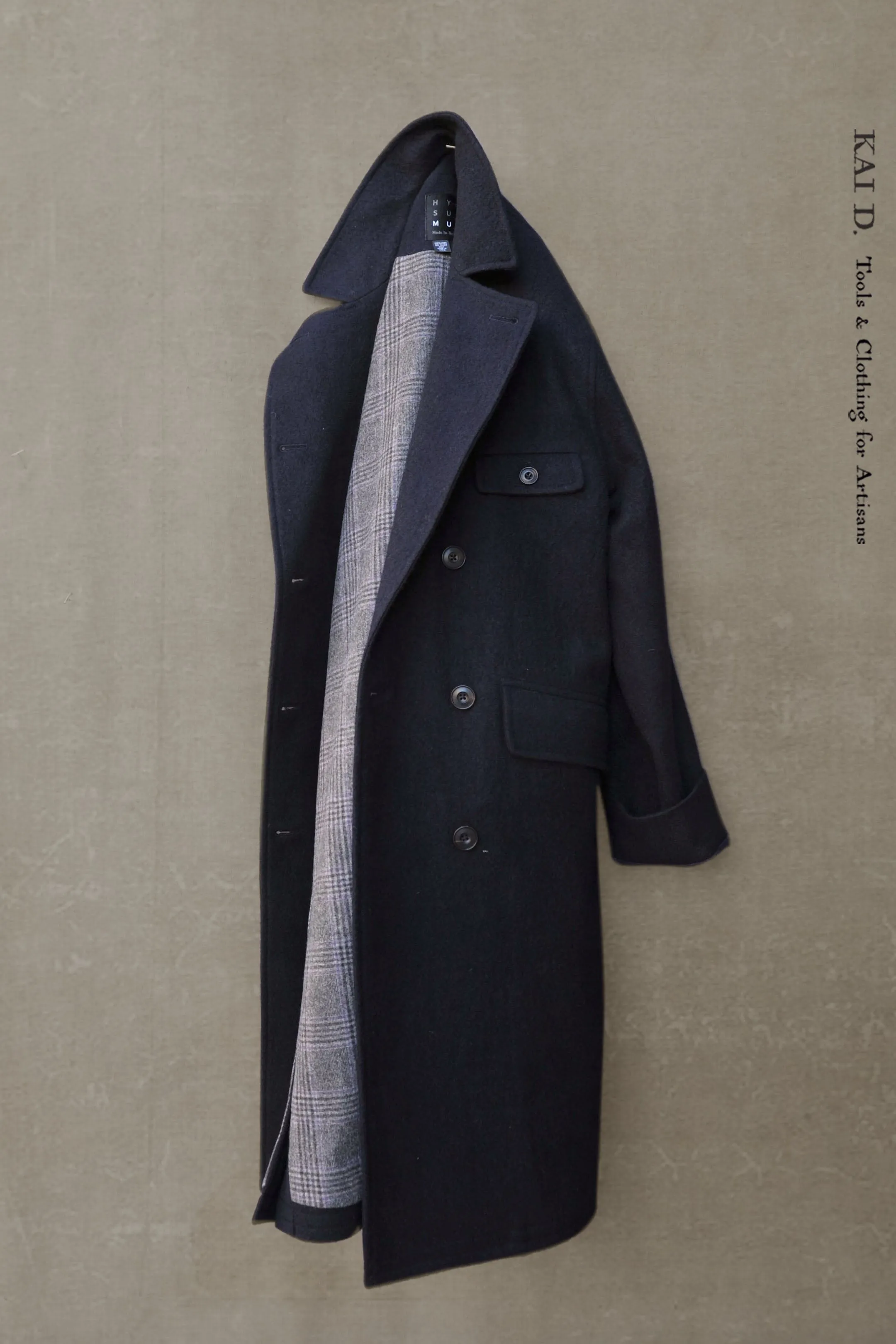 Keaton Trench Coat - Japanese Boucle Wool -  XS, S, M, L