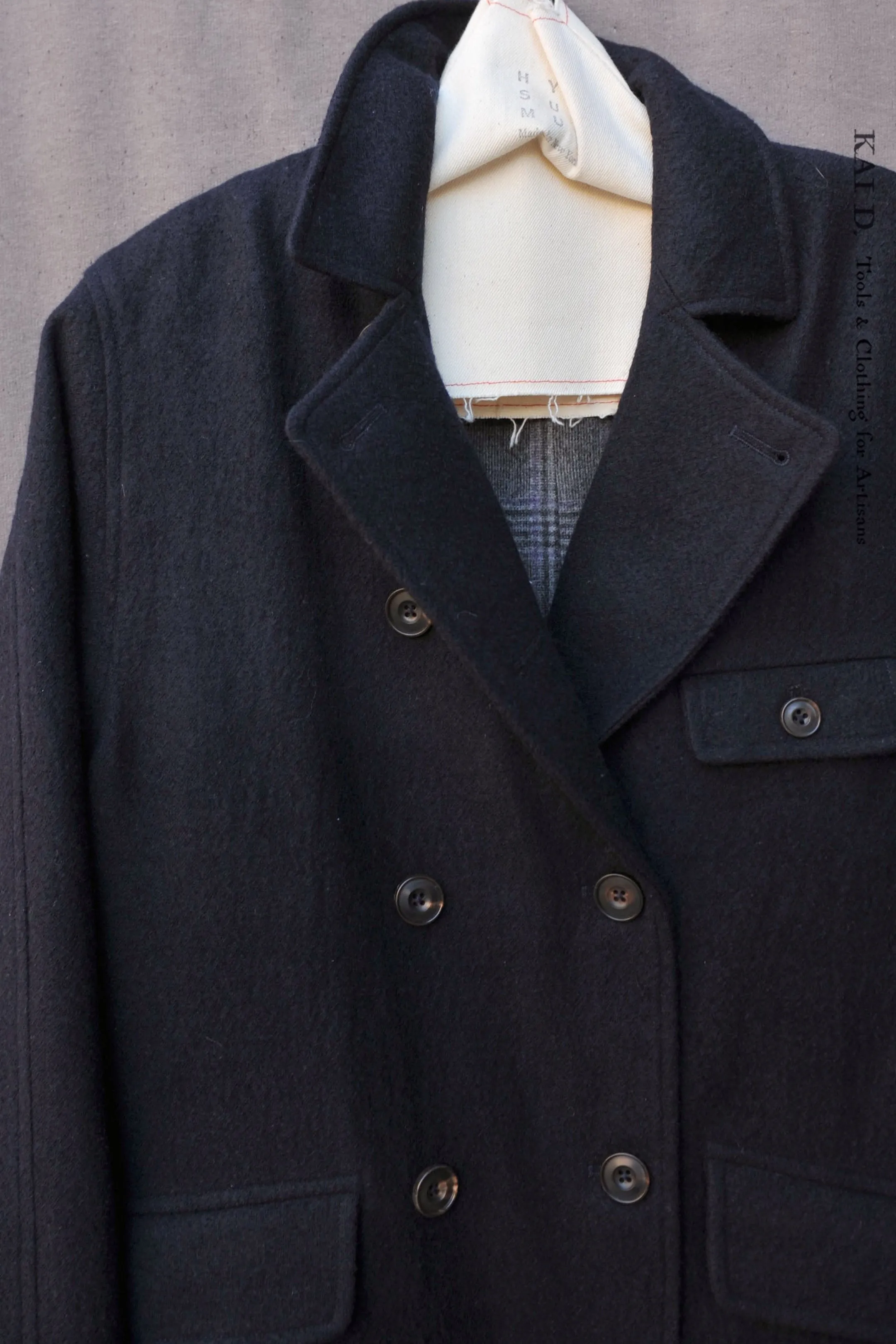 Keaton Trench Coat - Japanese Boucle Wool -  XS, S, M, L