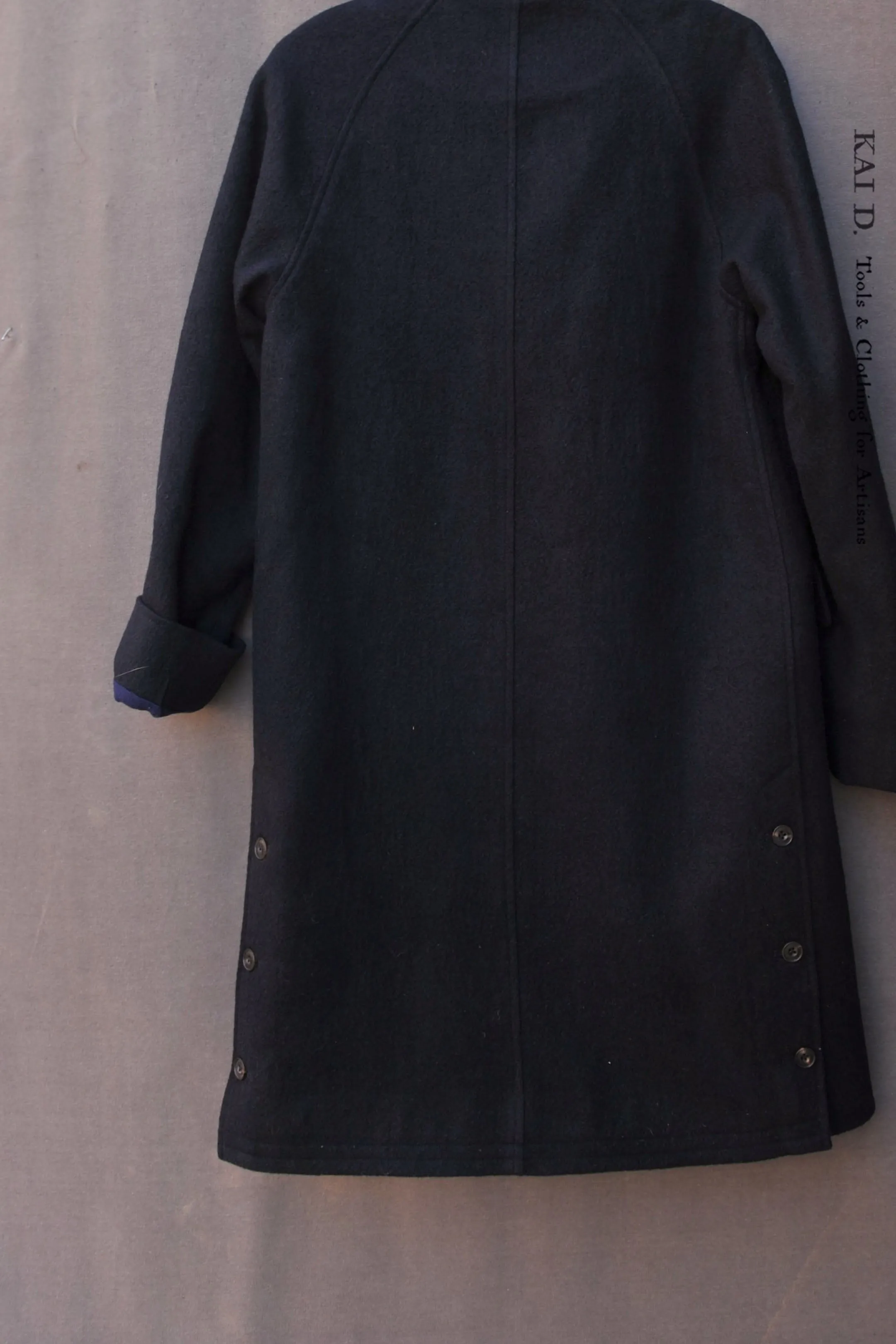 Keaton Trench Coat - Japanese Boucle Wool -  XS, S, M, L