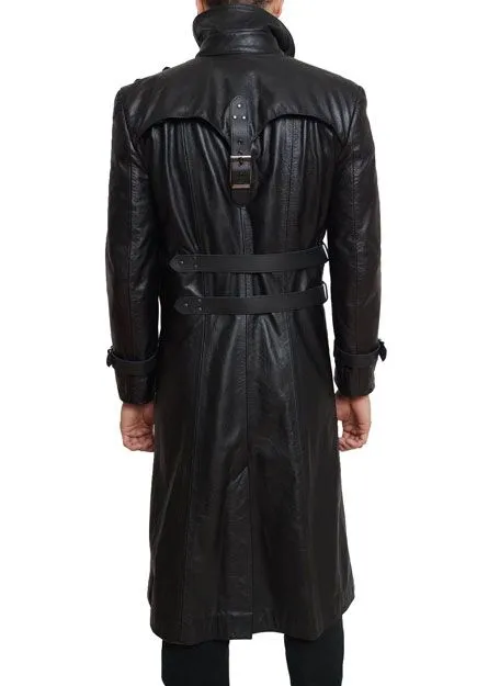Leather Trench Coat