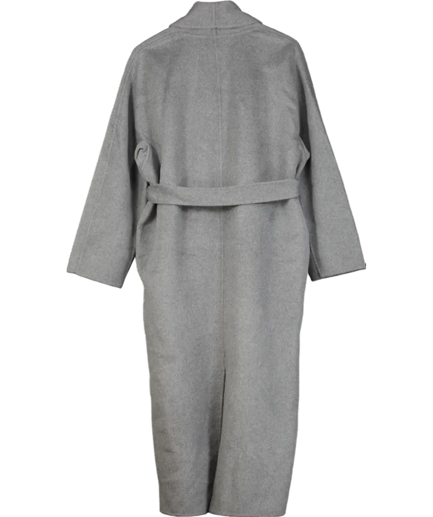 Marcela Grey Enza Cashmere Blend Robe Coat Ash One Size