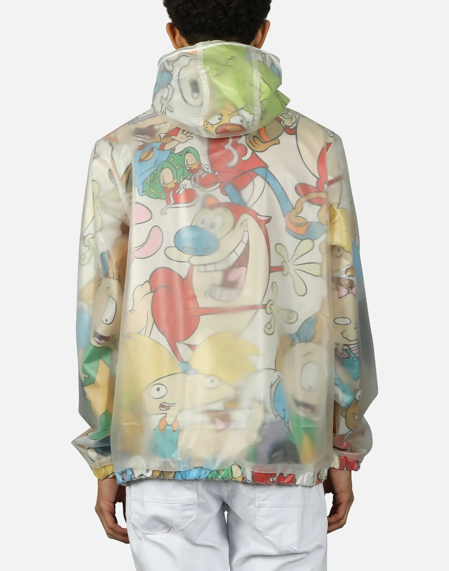 Members Only Translucent Nickelodeon Pullover Jacket