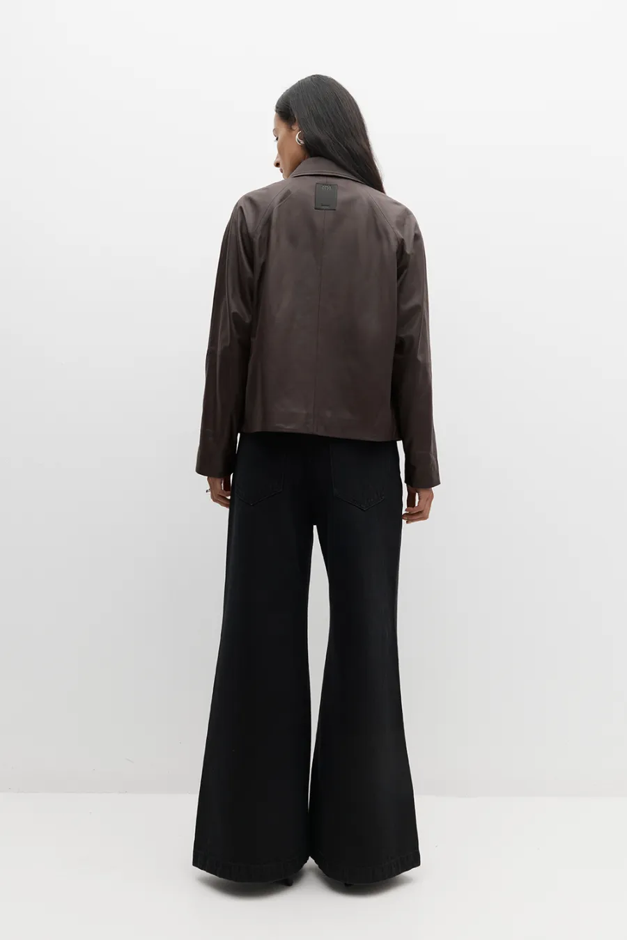 Mo Leather Jacket Balsamic