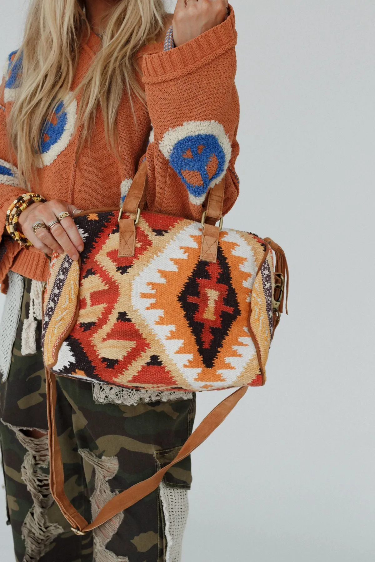 Nomads Dream Handwoven Bag - Multi