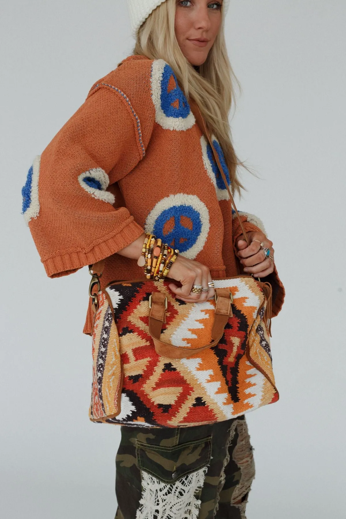 Nomads Dream Handwoven Bag - Multi