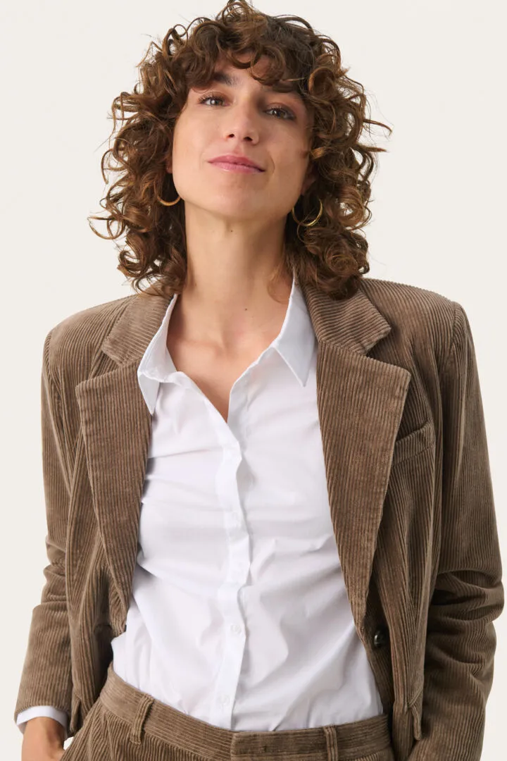 Part Two Leni Blazer in Walnut