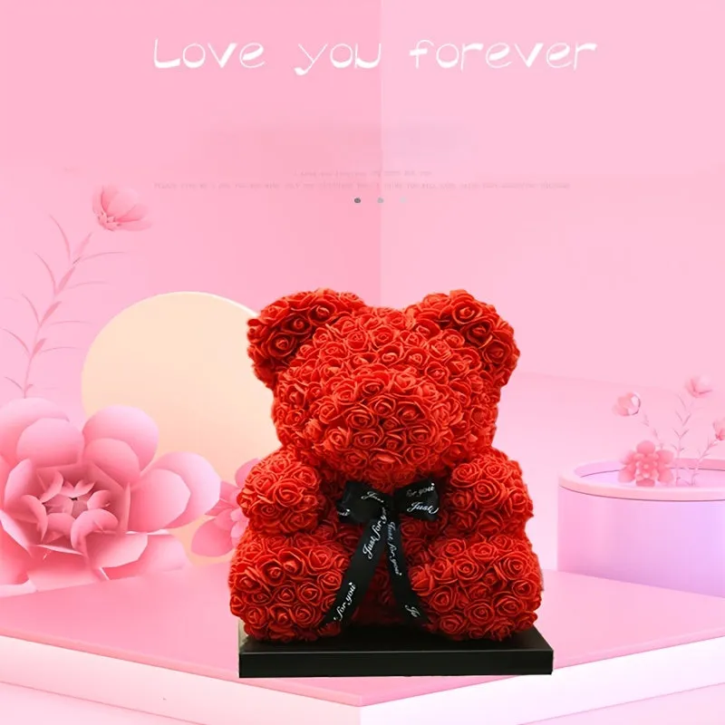 Rose Bear with Special Gift Box
