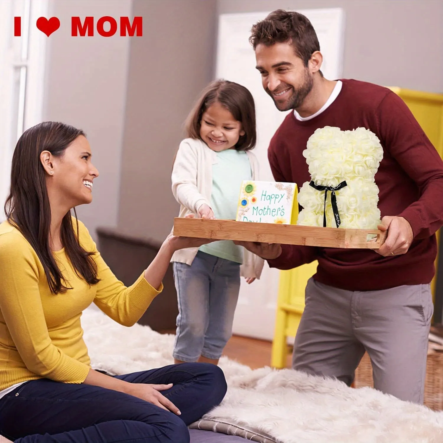 Rose Bear with Special Gift Box