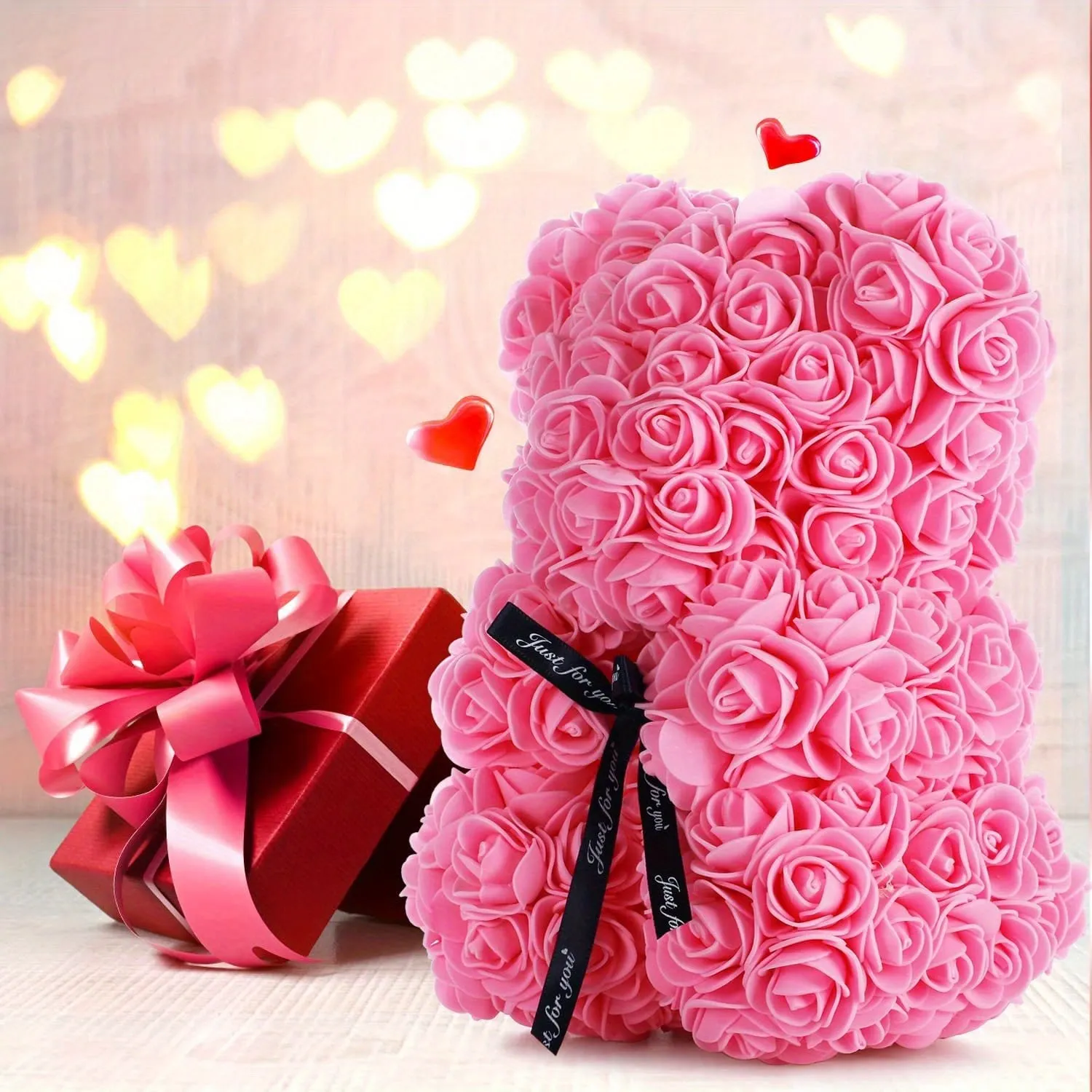 Rose Bear with Special Gift Box