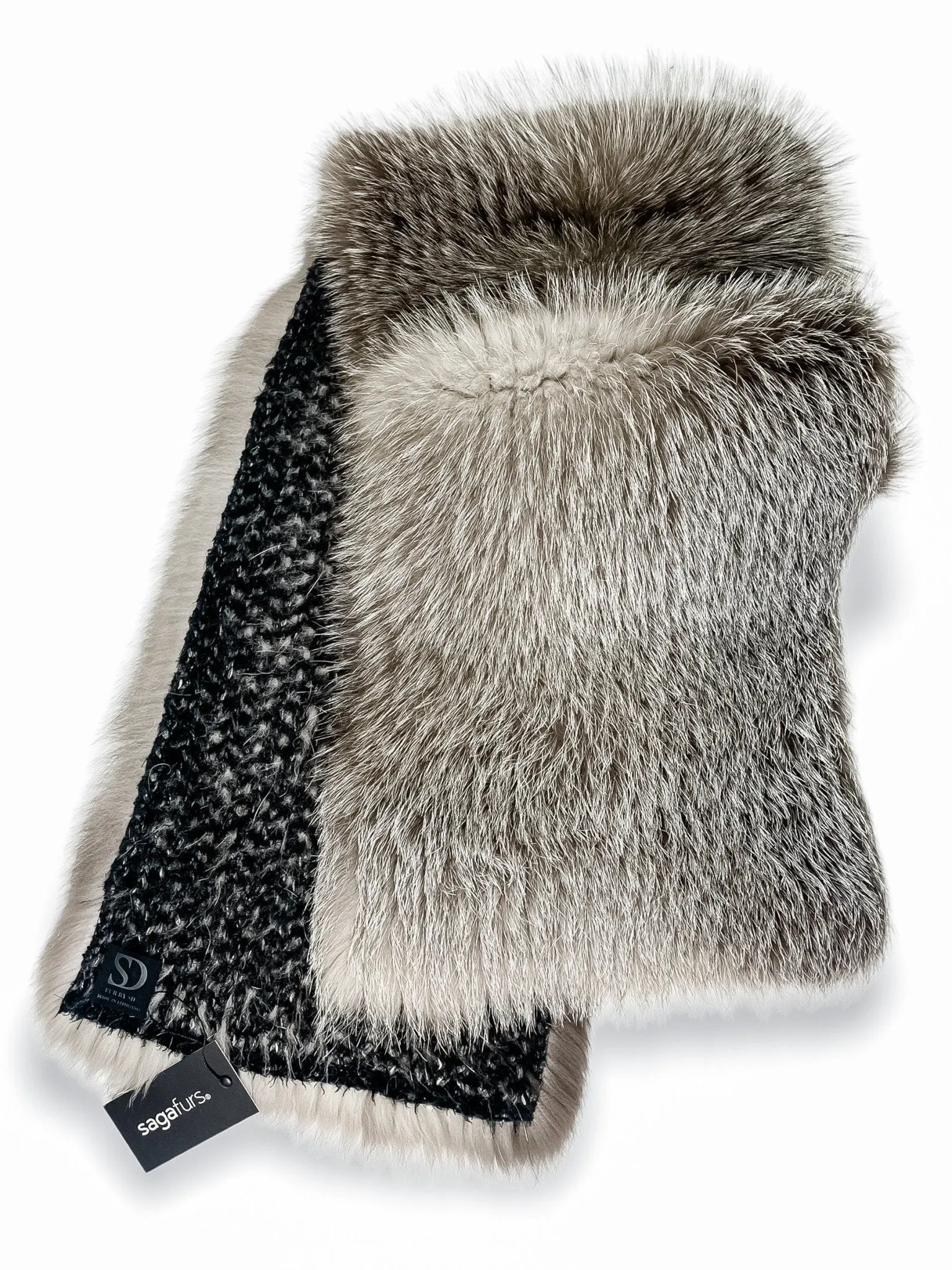 Silver Fox Fur Stole