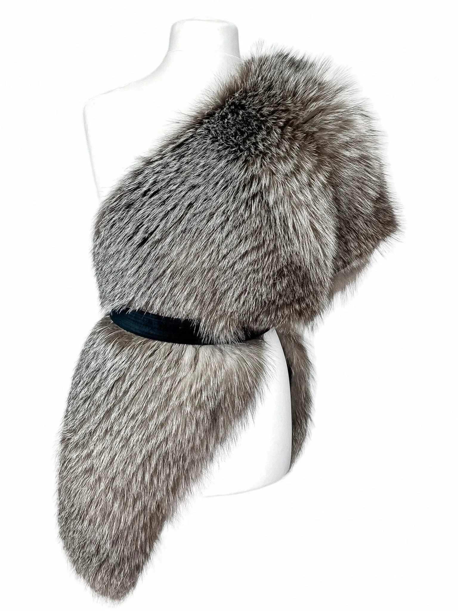 Silver Fox Fur Stole