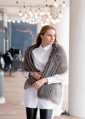 Silver Fox Fur Stole