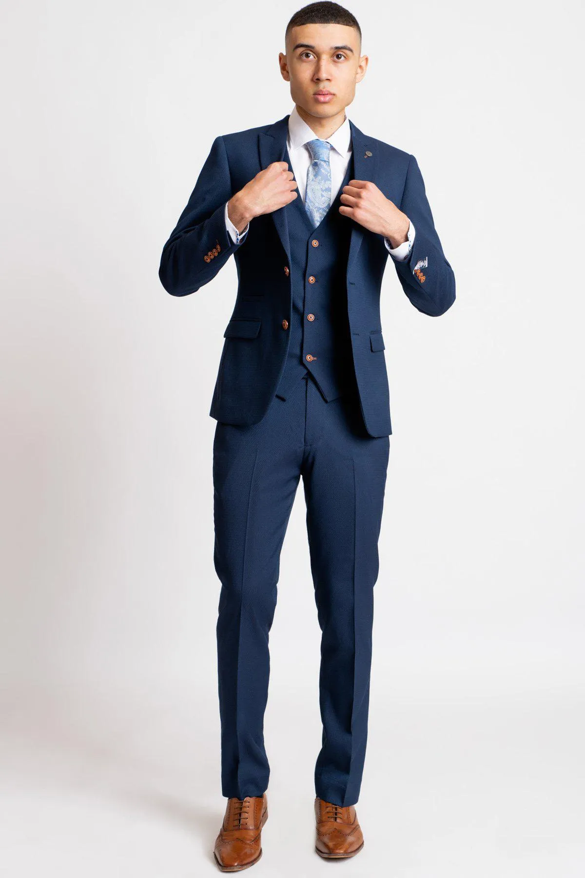 The Everton Collection | James Garner In The MAX Royal Blue Suit