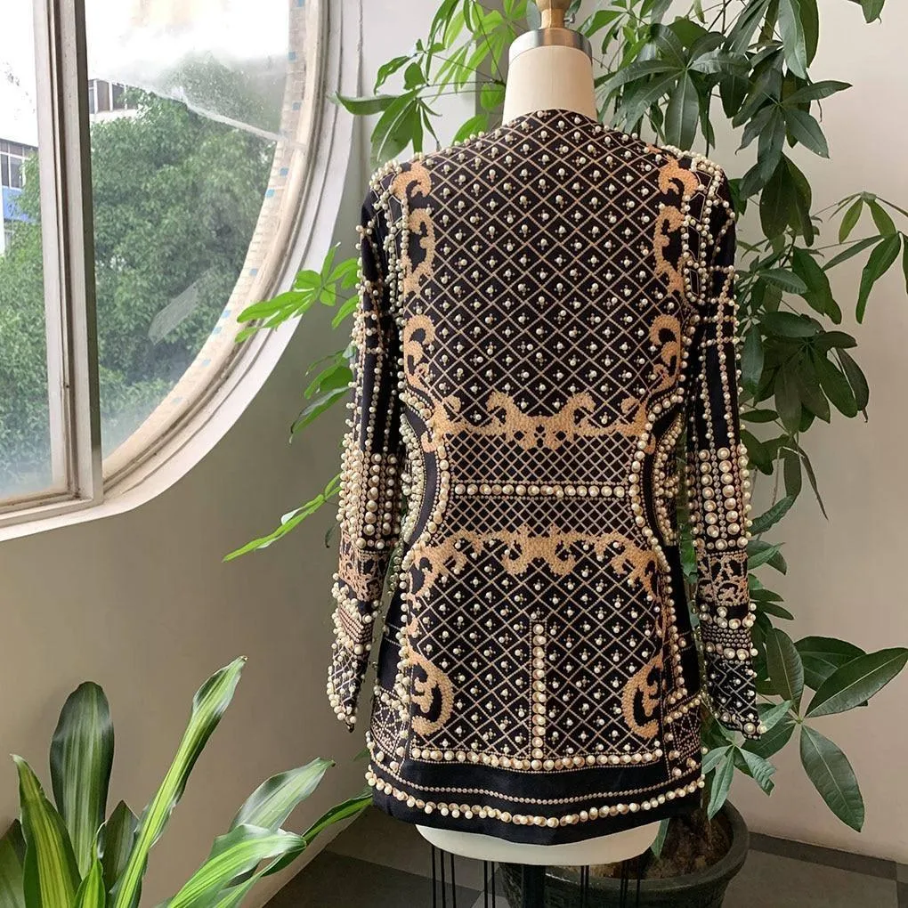 The Perfect Beaded Blazer