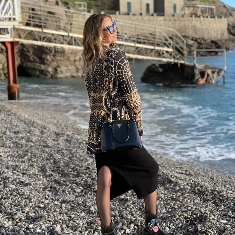 The Perfect Beaded Blazer